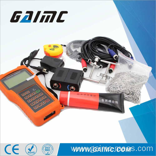 RS232 clamp on ultrasonic flow meter handheld